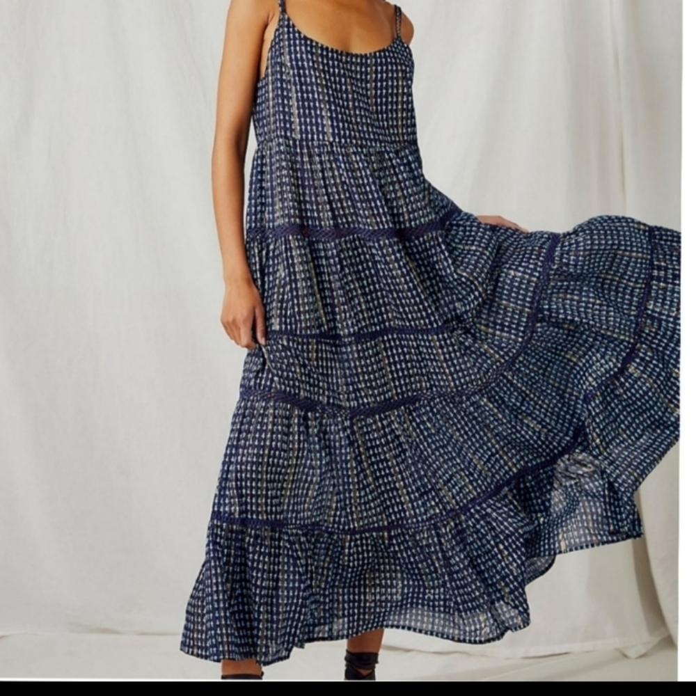 💕 RESERVED💕 for @ innajayFree People Midnight Dance Maxi Dress